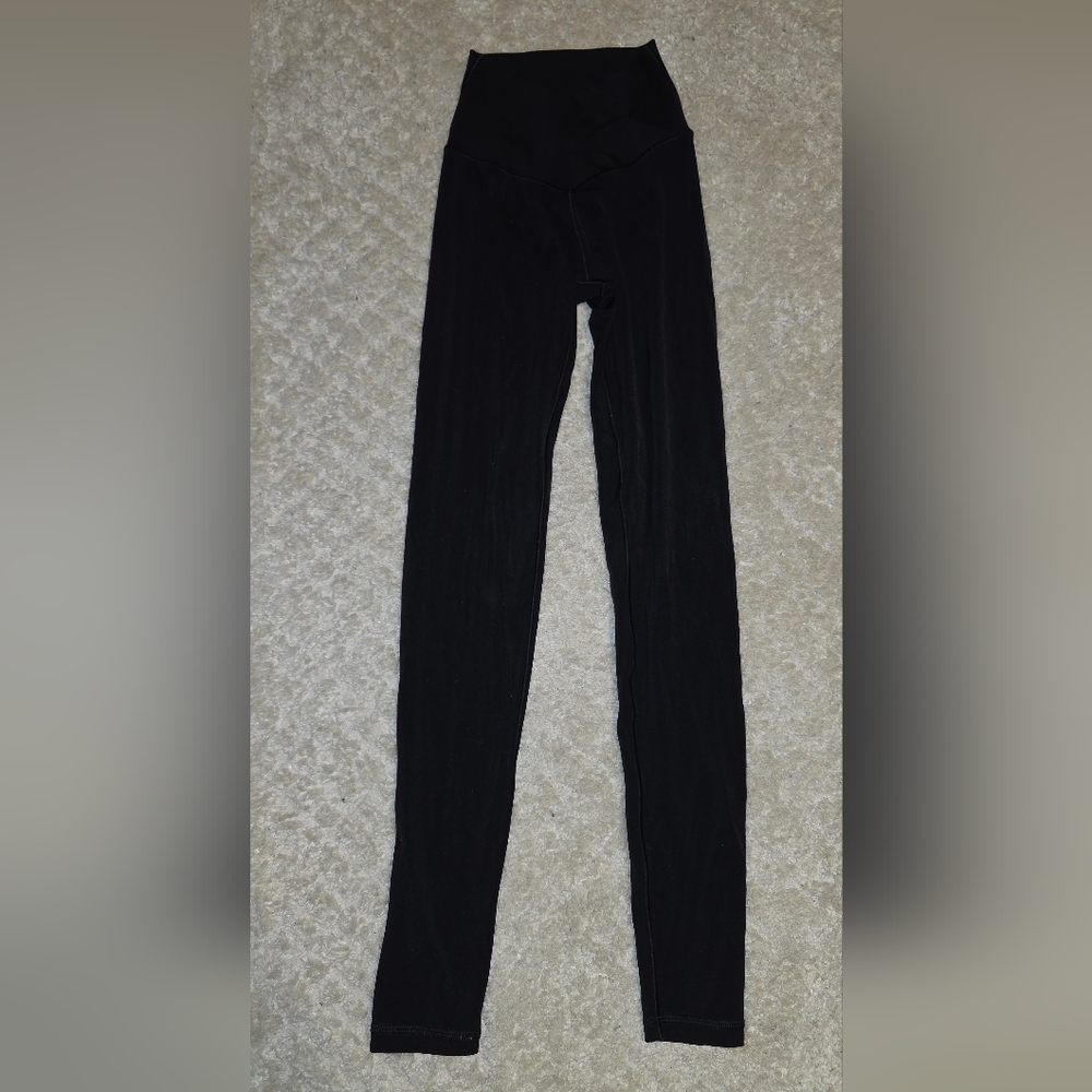 Aerie OFFLINE Black High-Rise Crossover Leggings